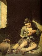 MURILLO, Bartolome Esteban The Young Beggar sg France oil painting artist